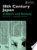 18th century Japan : culture and society /