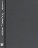 Pamphlets of protest : an anthology of early African-American protest literature, 1790-1860 / edited by Richard Newman, Patrick Rael, and Philip Lapsansky.