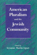 American pluralism and the Jewish community /