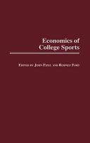 Economics of college sports /