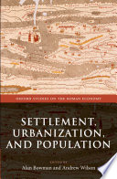 Settlement, urbanization, and population /