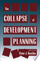 The Collapse of development planning /