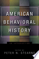 American behavioral history : an introduction /