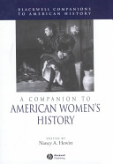 A companion to American women's history / edited by Nancy A. Hewitt.