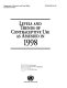 Levels and trends of contraceptive use as assessed in 1998 /