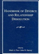 Handbook of divorce and relationship dissolution /