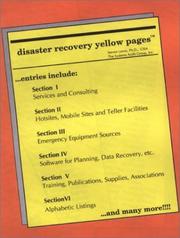 Disaster recovery yellow pages.