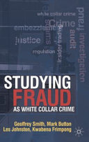 Studying fraud as white collar crime /