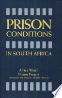 Prison conditions in South Africa /