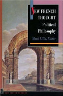 New French thought : political philosophy /