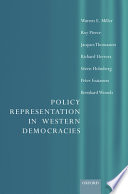 Policy representation in Western democracies / Warren E. Miller [and others]