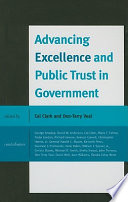 Advancing excellence and public trust in government /