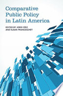 Comparative public policy in Latin America /