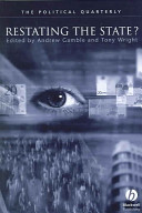Restating the state? / edited by Andrew Gamble and Tony Wright.