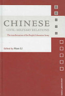 Chinese civil-military relations : the transformation of the People's Liberation Army /
