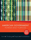 American government : power and purpose /