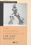 The Blackwell companion to law and society / edited by Austin Sarat.