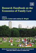 Research handbook on the economics of family law /