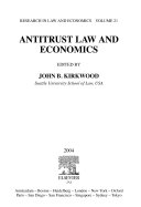 Antitrust law and economics /