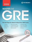 Master the GRE®, 2015.