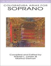 Coloratura arias for soprano /