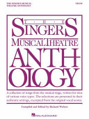 The singers musical theatre anthology.