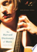 The Harvard dictionary of music /