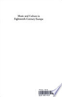 Music & culture in eighteenth-century Europe : a source book /