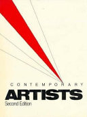 Contemporary artists / Muriel Emanuel [and others], editors.