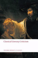 Classical literary criticism / edited with an introduction and notes by D.A. Russell and Michael Winterbottom.