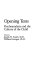 Opening texts : psychoanalysis and the culture of the child /