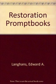 Restoration promptbooks /