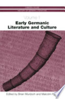 Early Germanic literature and culture /