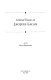 Critical essays on Jacques Lacan /