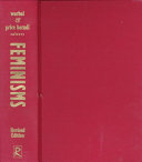 Feminisms : an anthology of literary theory and criticism / edited by Robyn R. Warhol and Diane Price Herndl.