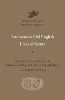 Anonymous Old English lives of saints /