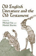 Old English literature and the Old Testament /