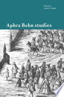 Aphra Behn studies /