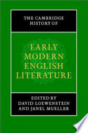 The Cambridge history of early modern English literature /