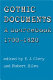 Gothic documents : a sourcebook, 1700-1820 / edited by E.J. Clery and Robert Miles.
