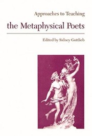 Approaches to teaching the metaphysical poets /