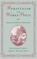 Romanticism and women poets : opening the doors of reception / Harriet Kramer Linkin and Stephen C. Behrendt, editors.