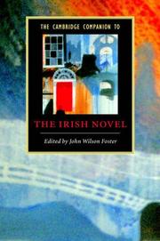 The Cambridge companion to the Irish novel /