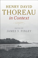 Henry David Thoreau in context /