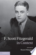 F. Scott Fitzgerald in context /