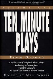 Ten minute plays from Oxford /