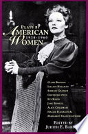 Plays by American women, 1930-1960 /