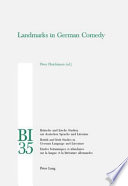 Landmarks in German comedy / Peter Hutchinson (ed.)