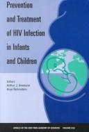 Prevention and treatment of HIV infection in infants and children /