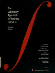 The Laboratory approach to teaching calculus /